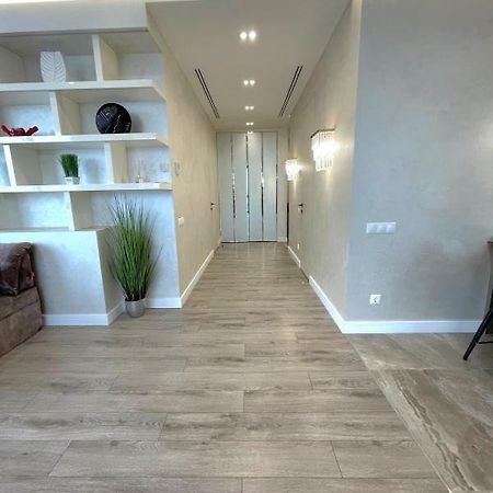 Vip Apartment 120M2 With Panoramic Windows, 22 Floor. Obolon 基輔 外观 照片
